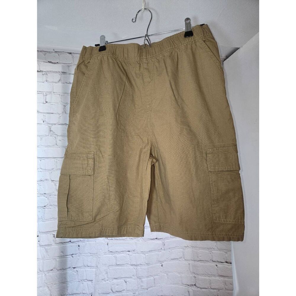 Childrens Place Boys Size 18 Husky Khaki Cargo Shorts
